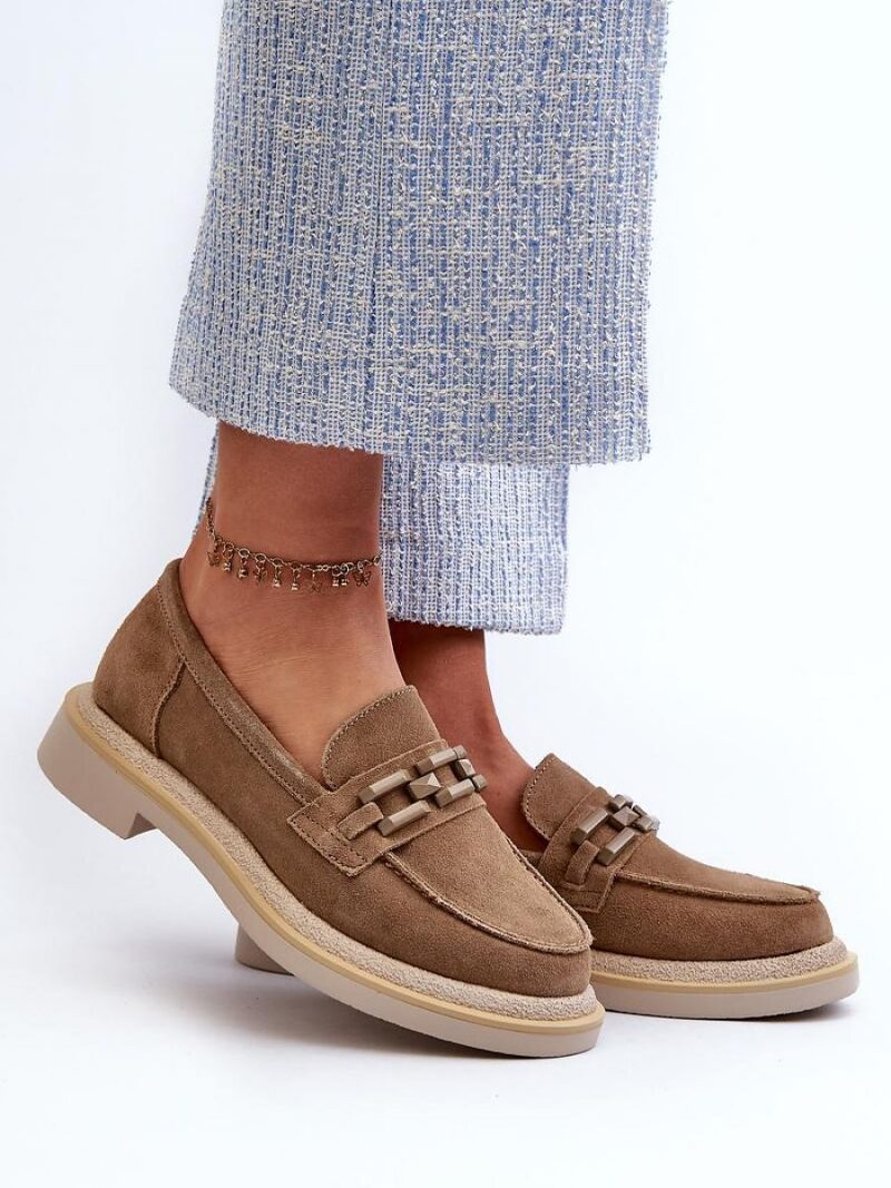 Mokasyny Model DA TW101 Brown - Step in style