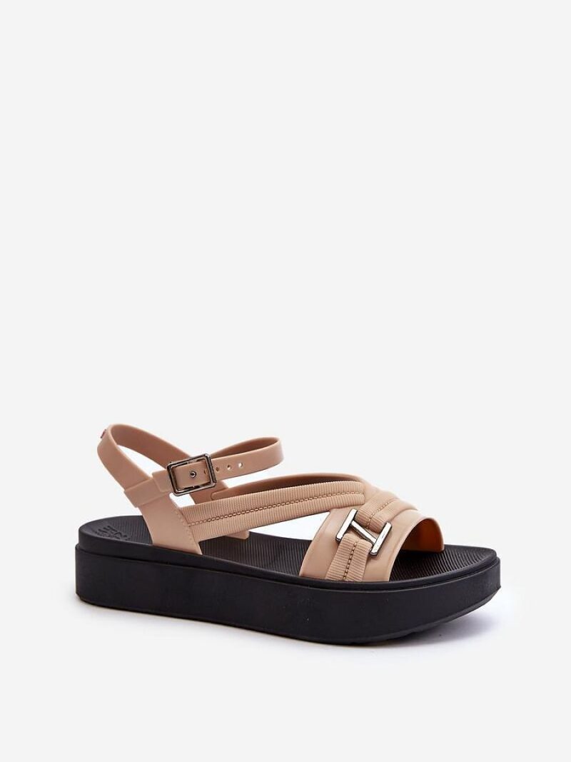 Sandały Model Zaxy LL285063 Beige - Step in style - obrazek 2