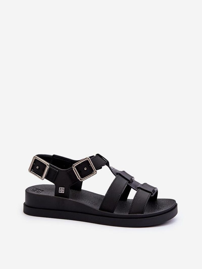 Sandały Model Zaxy NN285007 Black - Step in style - obrazek 2