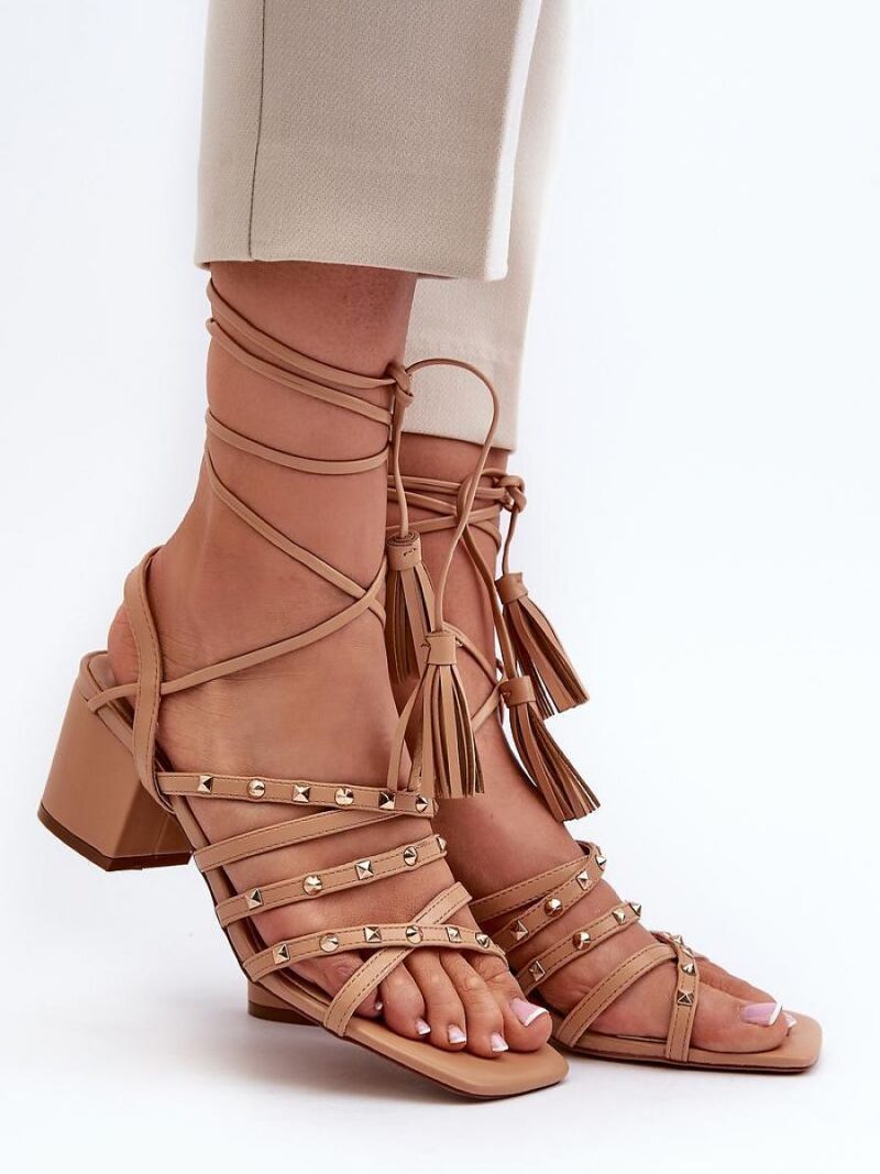 Sandały Model Chrisele 3973 Camel - Step in style