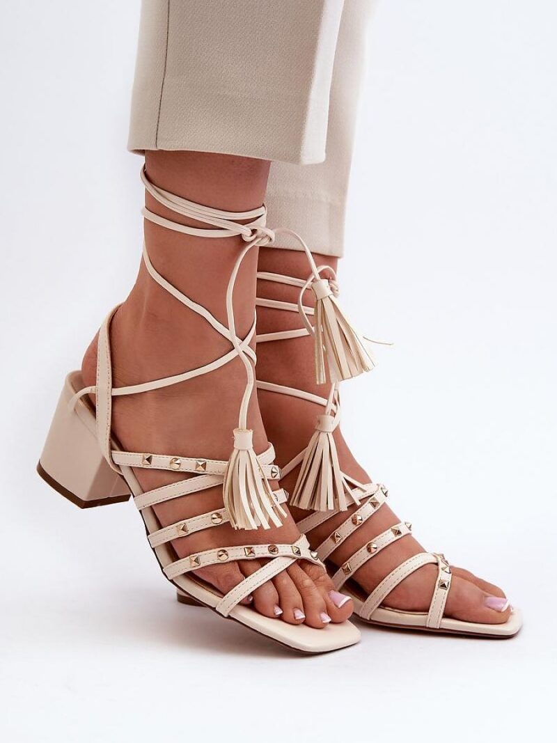 Sandały Model Chrisele 3973 Beige - Step in style