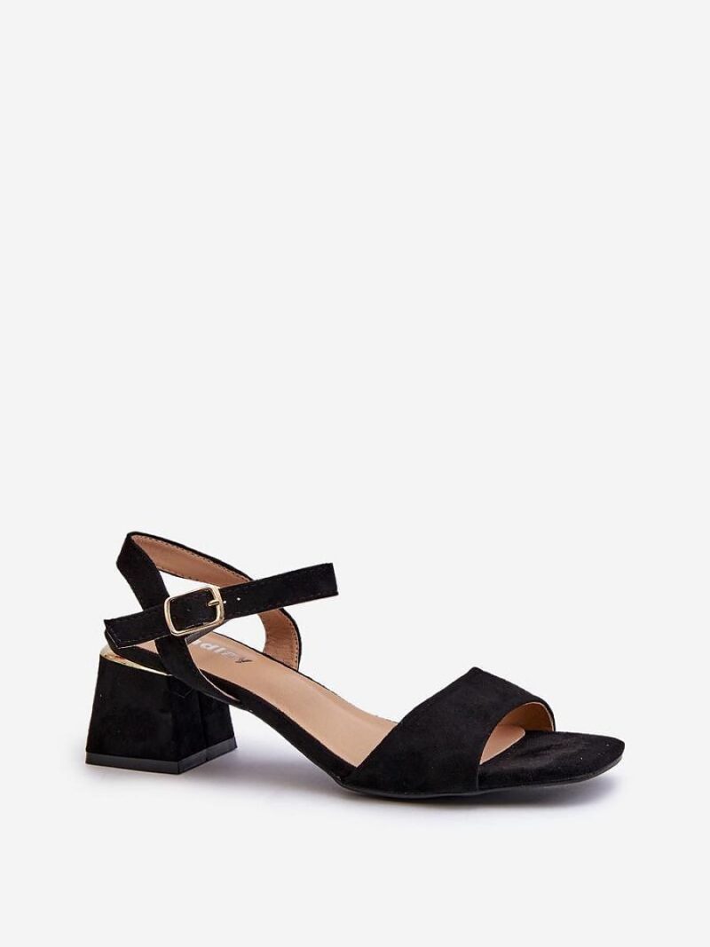 Sandały Model Leisha LT33-10 Black - Step in style - obrazek 2