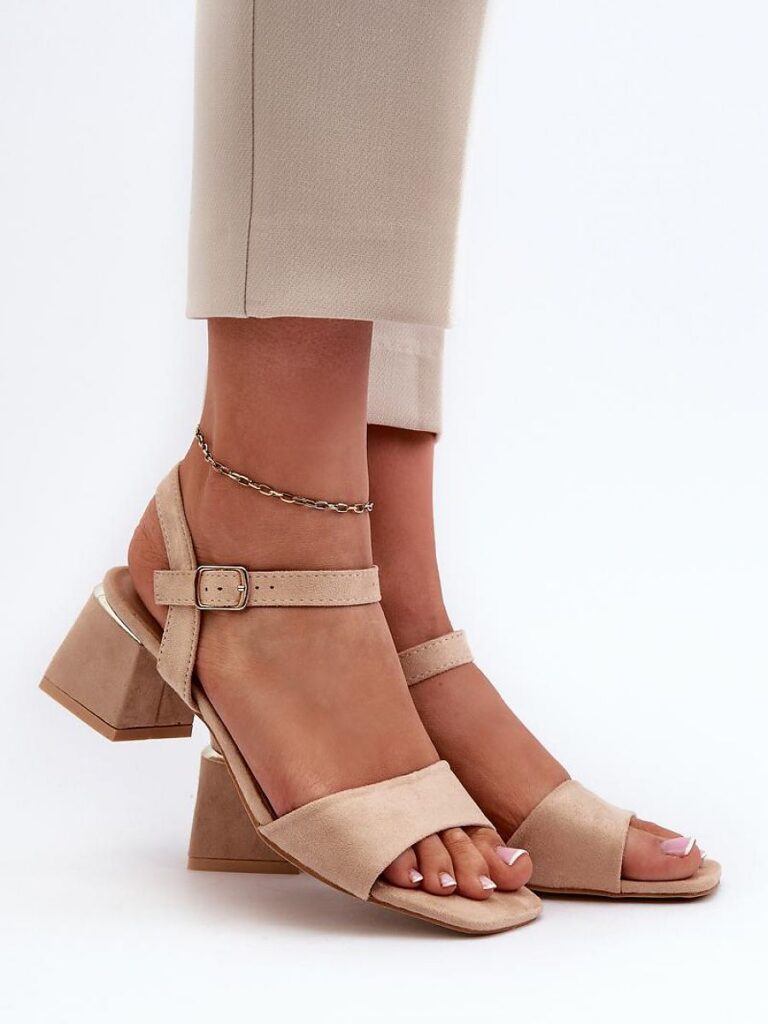 Sandały Model Leisha LT33-10 Beige - Step in style