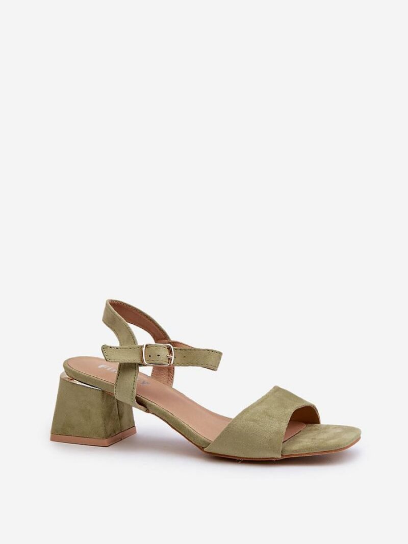 Sandały Model Leisha LT33-10 Green - Step in style - obrazek 2