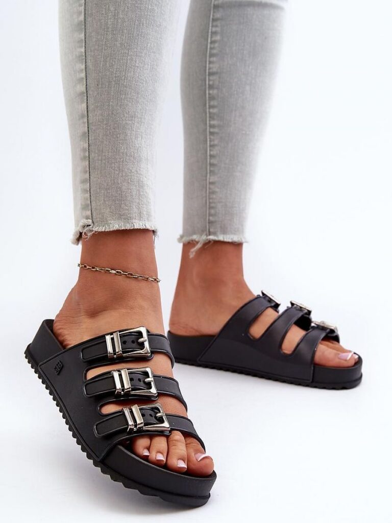 Sandał Klapki Model Zaxy NN2850099 Black - Step in style