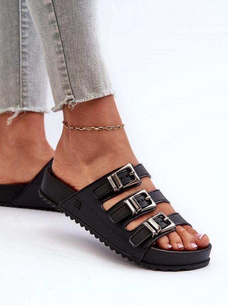 Sandał Klapki Model Zaxy NN2850099 Black - Step in style - obrazek 3