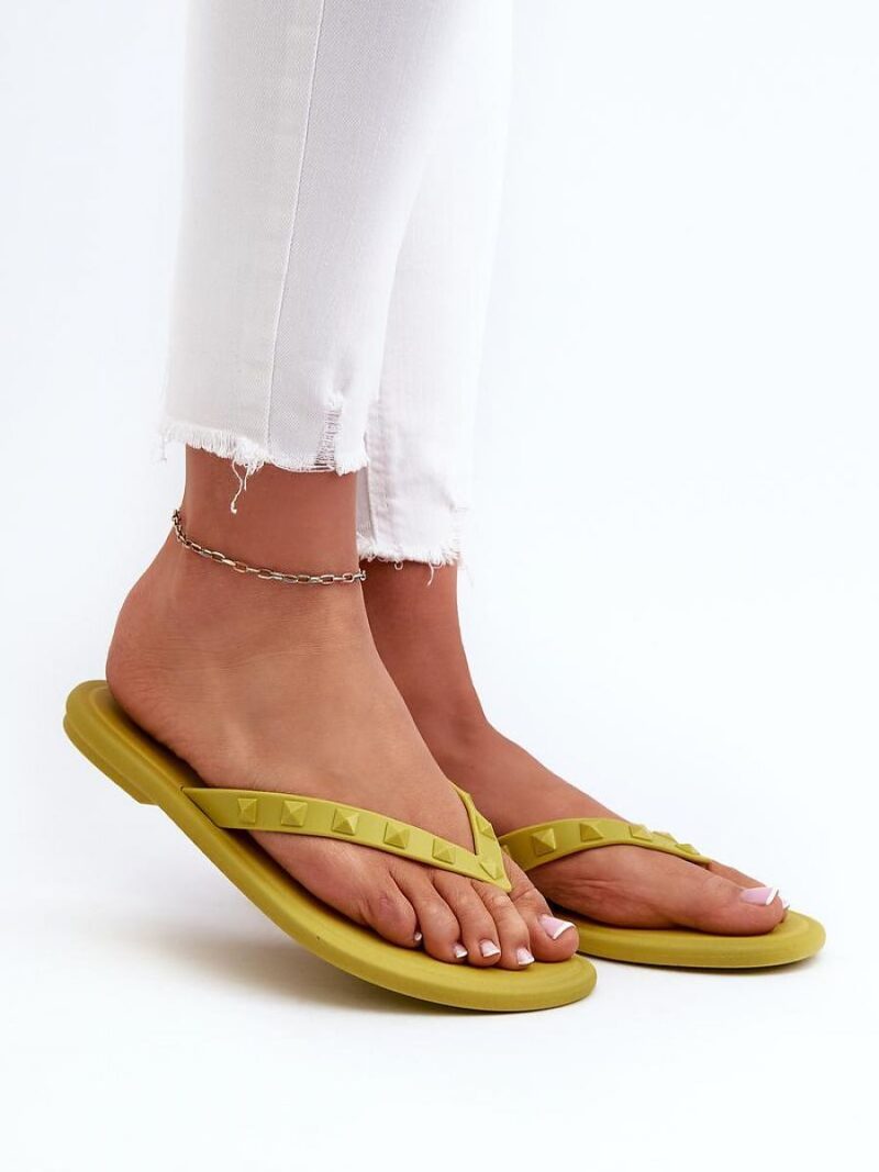Sandał Japonki Model Zaxy JJ285253 Limonka - Step in style