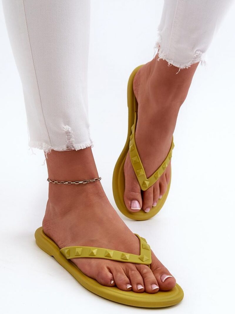 Sandał Japonki Model Zaxy JJ285253 Limonka - Step in style - obrazek 3