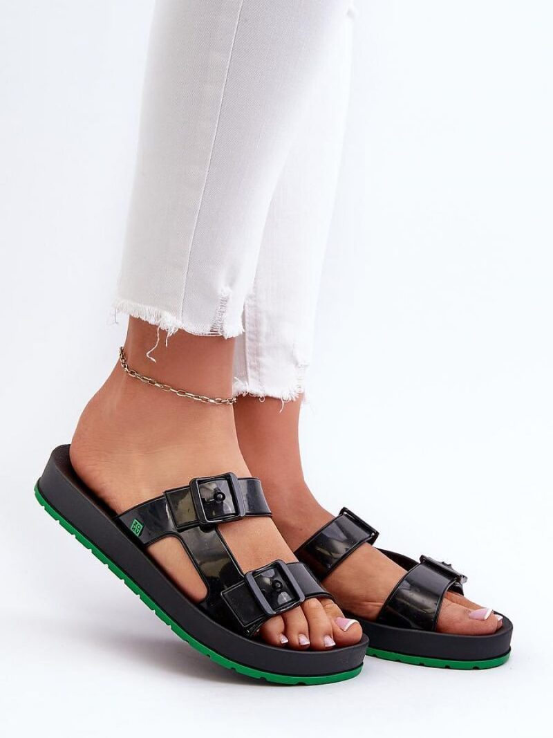 Sandał Klapki Model Zaxy LL285073 Black - Step in style