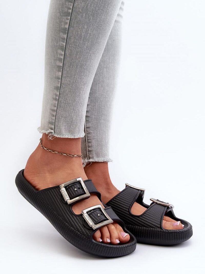 Sandał Klapki Model Zaxy LL285088 Black - Step in style