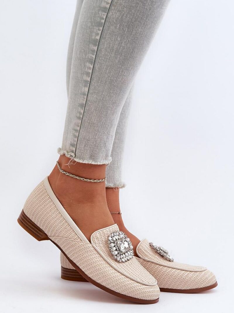 Mokasyny Model DA MR38-676 Beige - Step in style