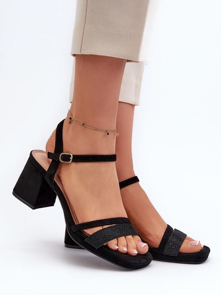 Sandały Model Tessata C-147 Black - Step in style