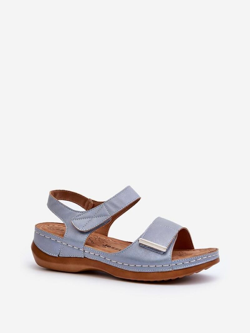 Sandały Model Iphiope 22SD98-0146 Blue - Step in style - obrazek 2