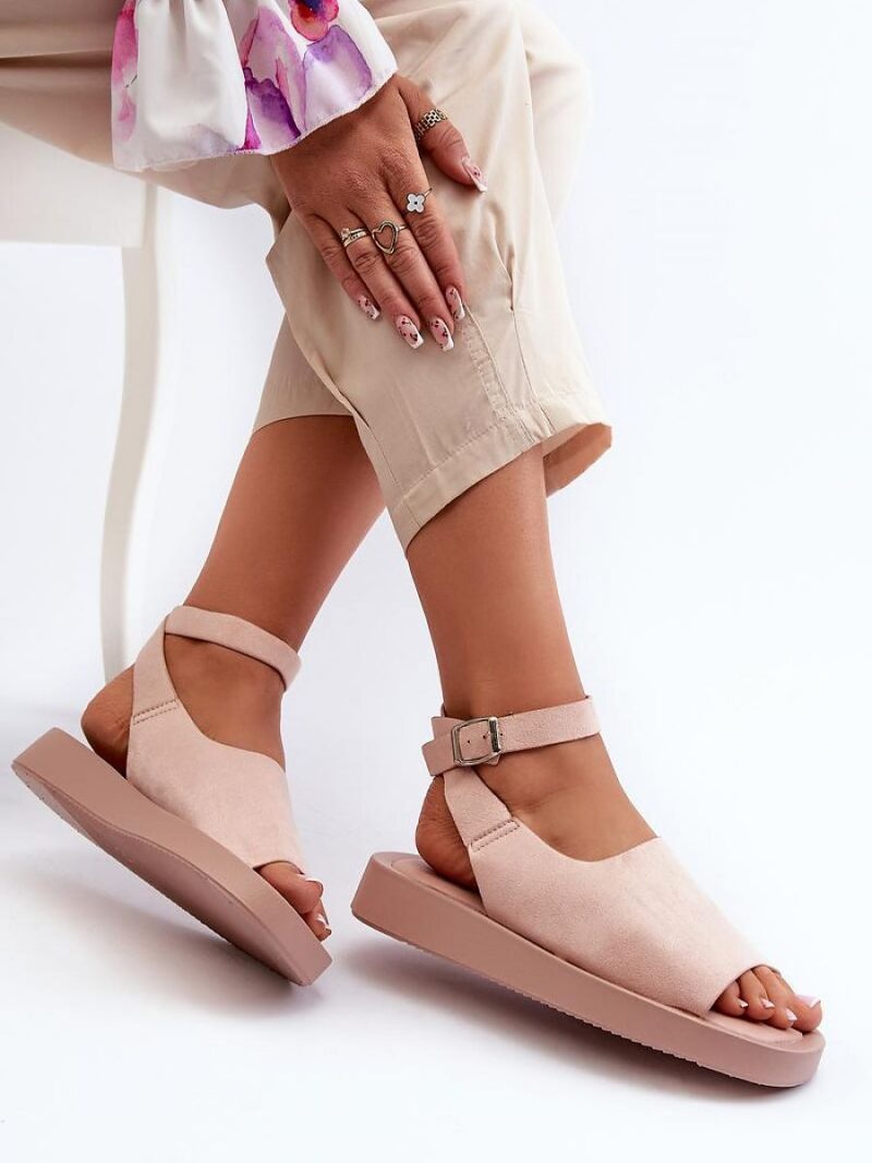 Sandały Model Rubie NN299 Pink - Step in style - obrazek 2