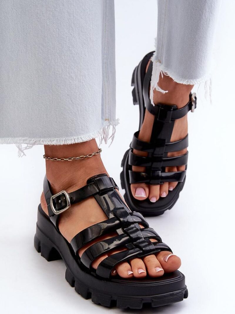 Sandały Model Zaxy NN285039 Black - Step in style - obrazek 3