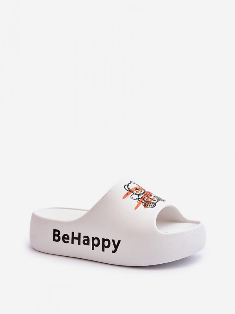 Sandał Klapki Model Serefina BG175 White - Step in style - obrazek 2