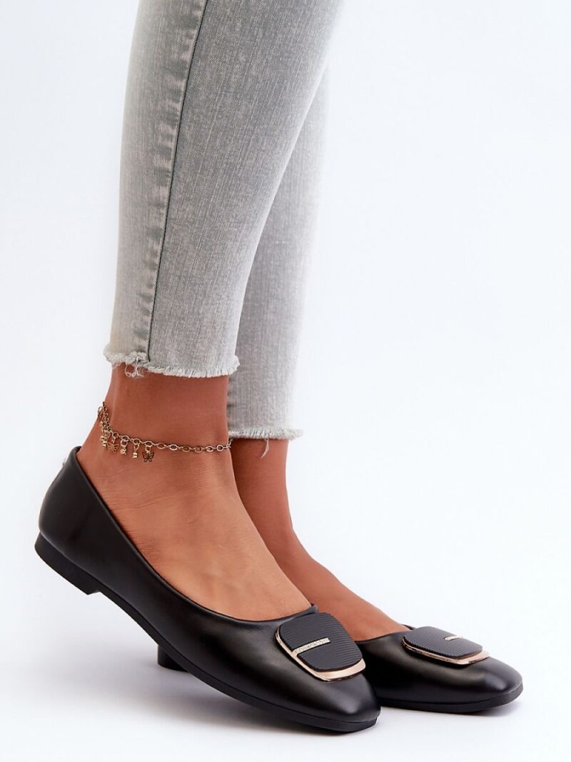 Baleriny Model Edoslli ZA37 Black - Step in style