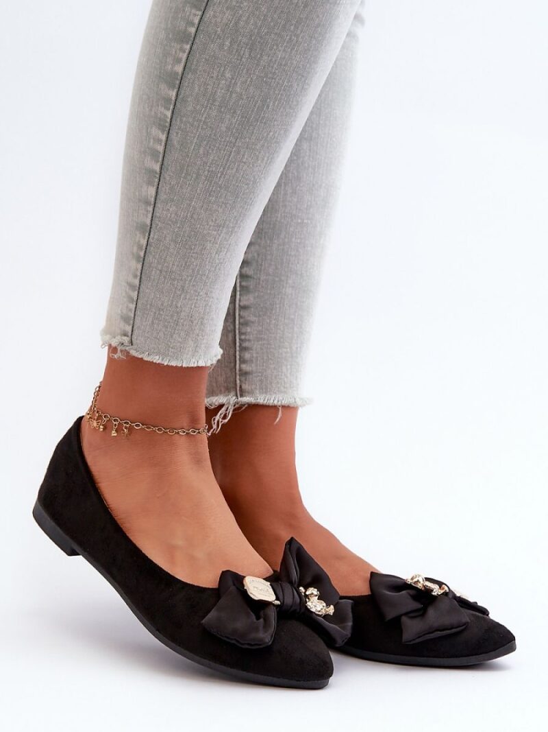 Baleriny Model Satris ZA39P Black - Step in style