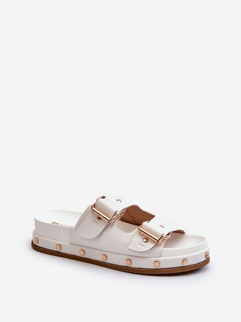 Sandał Klapki Model Big Star NN274081 White - Step in style - obrazek 2