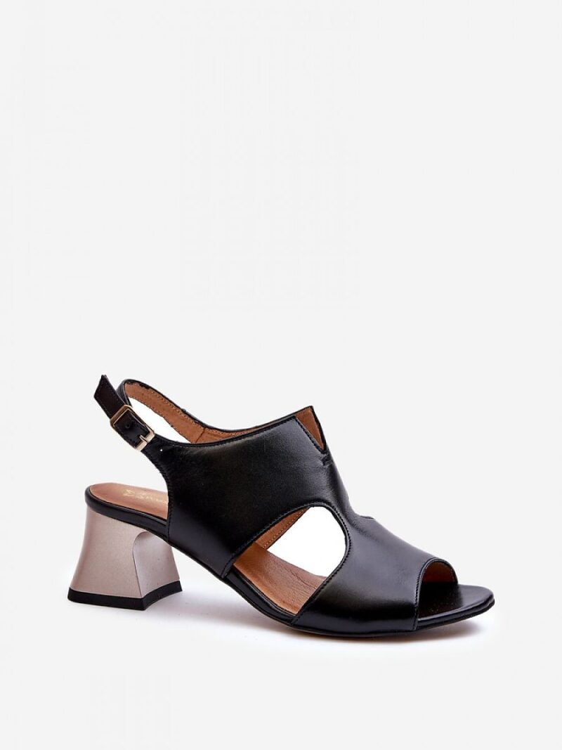 Sandały Model Maciejka 06566-01 Black - Step in style - obrazek 2