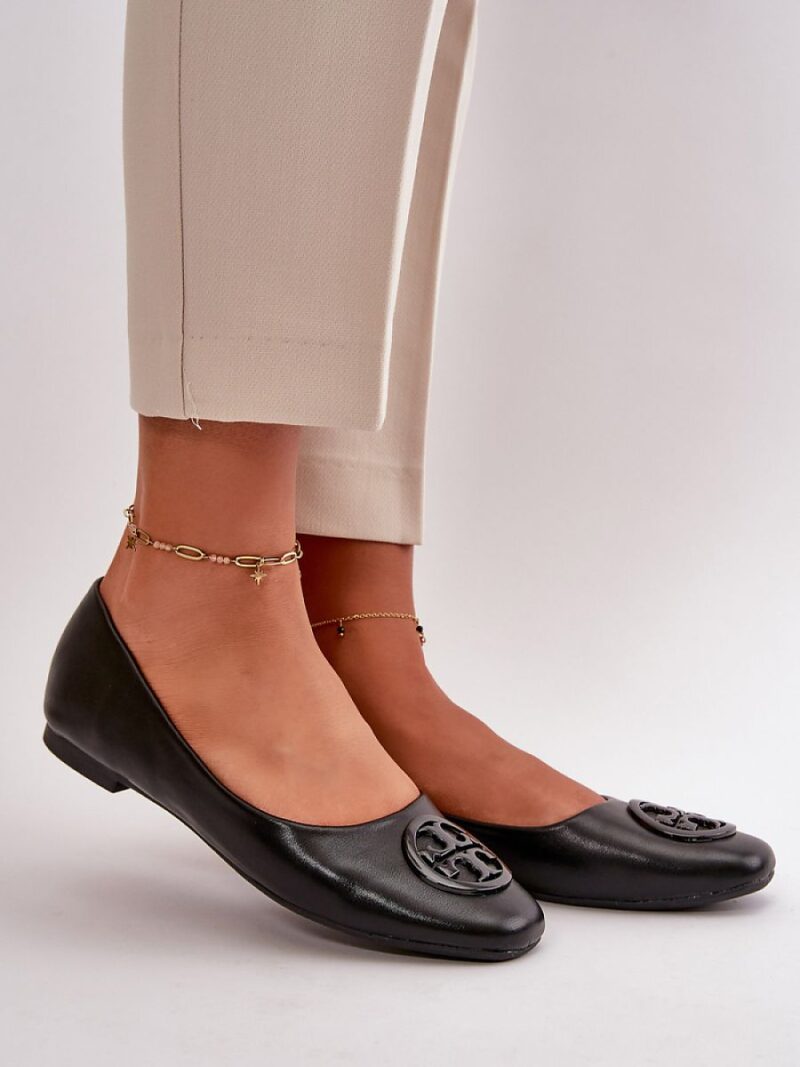 Baleriny Model Rhodike TU252 Black - Step in style