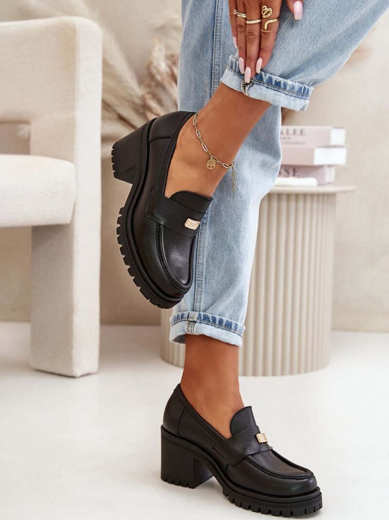 Półbuty Model Zazoo 20168 Black - Step in style