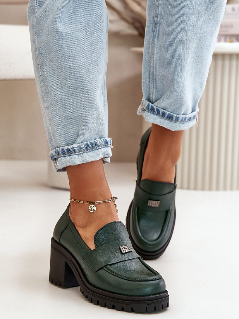 Półbuty Model Zazoo 20168 Dark Green - Step in style