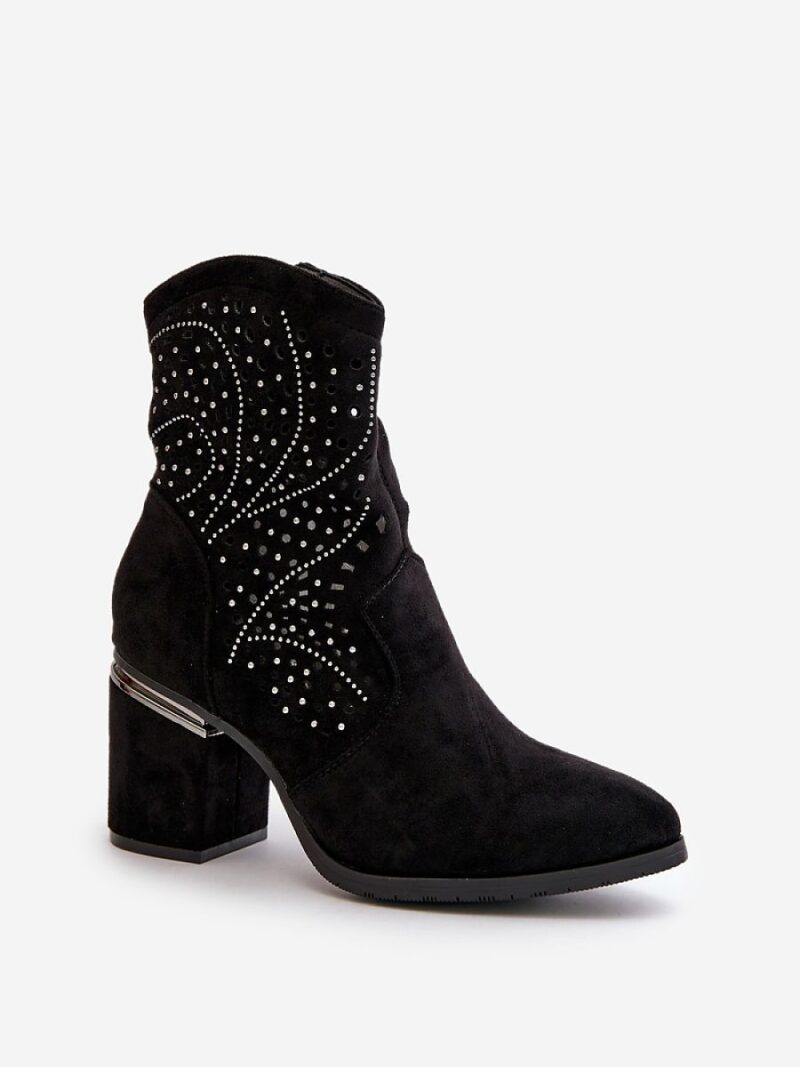Botki Model S.Barski HY42-029 Black - Step in style - obrazek 2