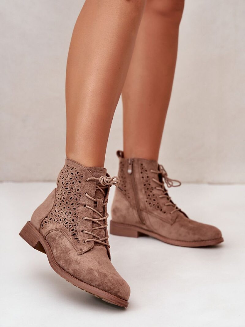 Botki Model S.Barski HY66-136 Brown - Step in style