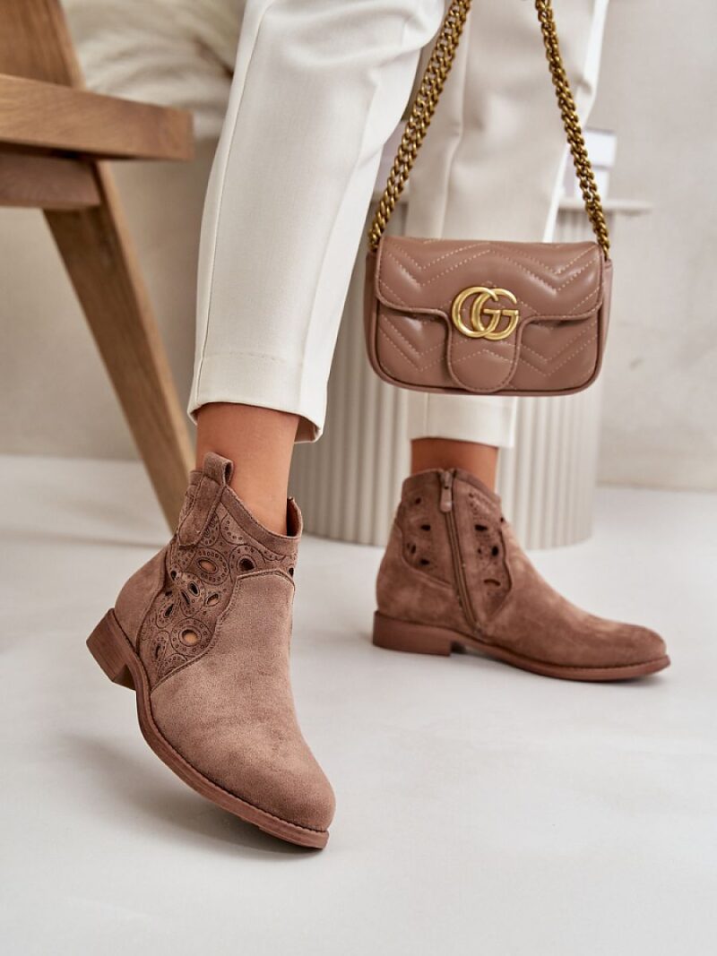 Botki Model S.Barski HY42-081 Brown - Step in style