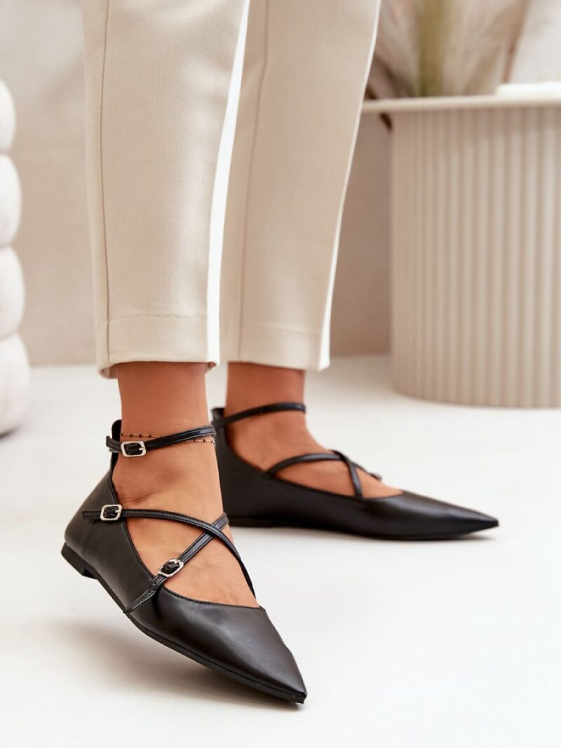 Baleriny Model Violra P-1396 Black - Step in style