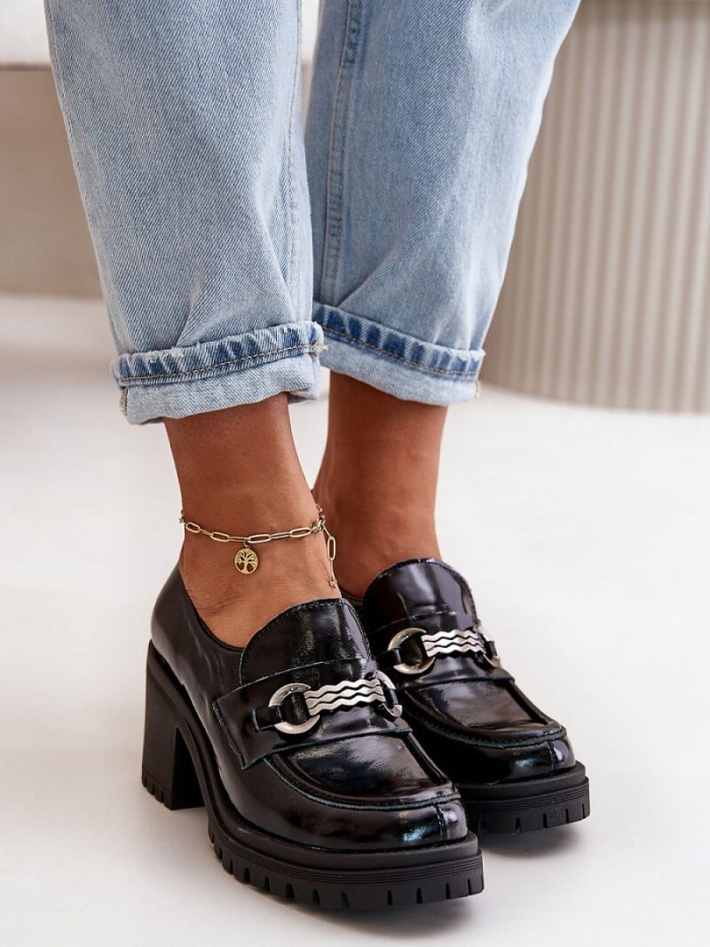 Półbuty Model Zazoo 20175 Black - Step in style