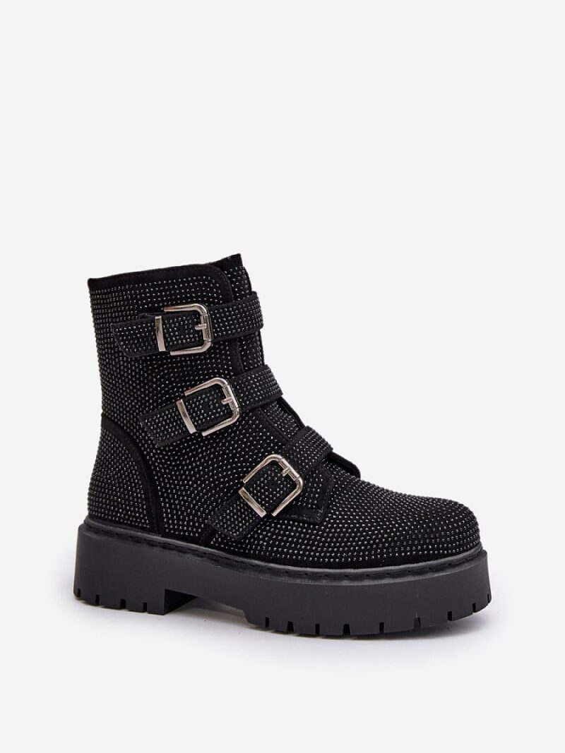 Botki Model Ciascia HB-277 Black - Step in style - obrazek 2