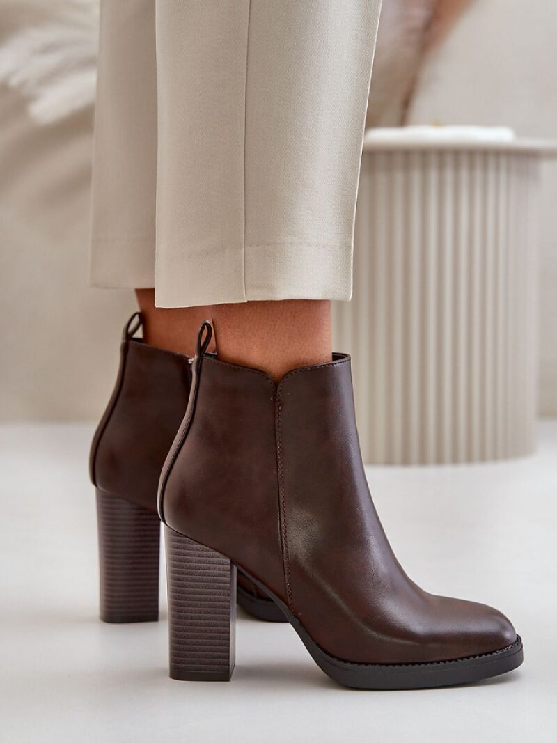 Botki Model Teresine UK155 Brown - Step in style - obrazek 3