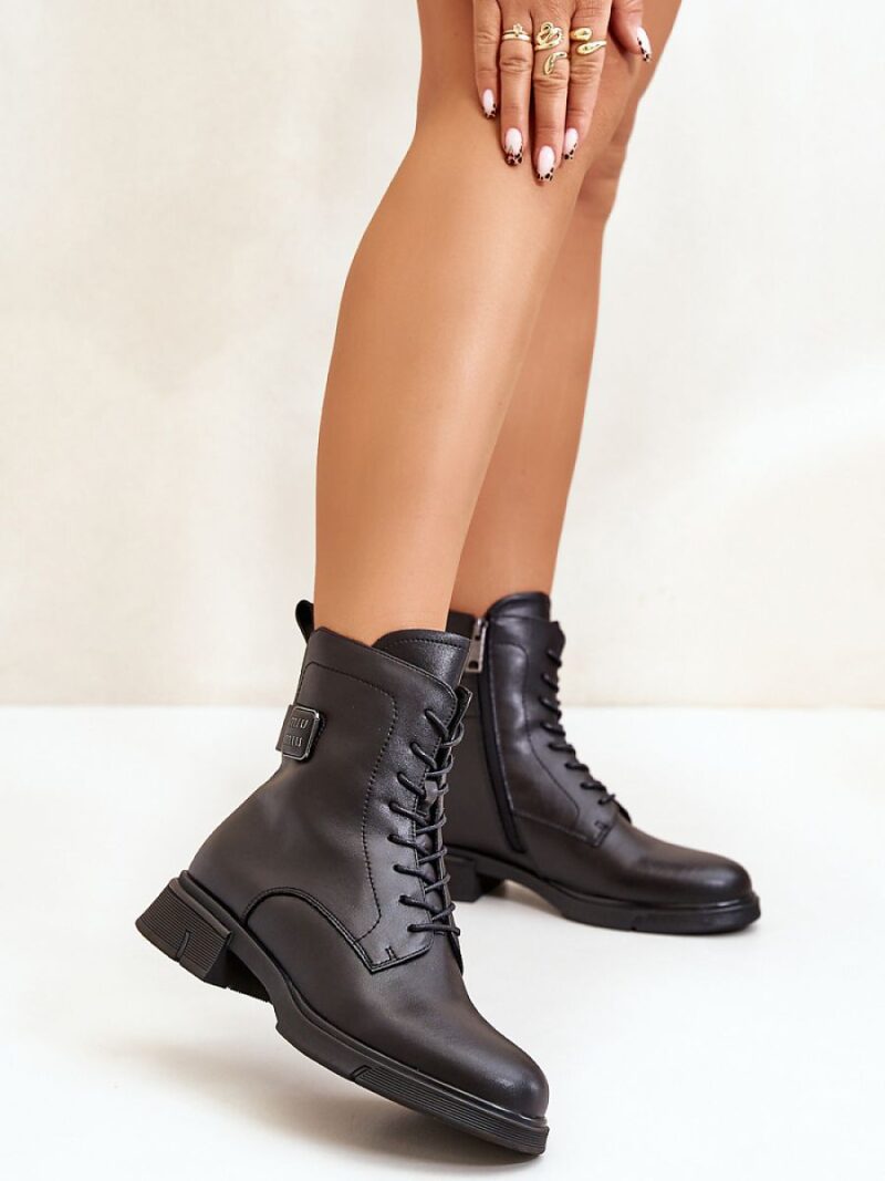 Botki Model Vinceza 66688 Black - Step in style