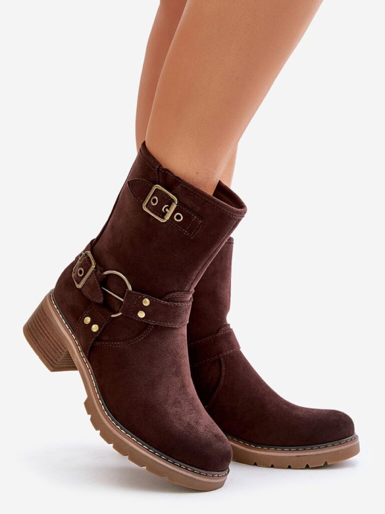 Botki Model Zudra 7280 Brown - Step in style