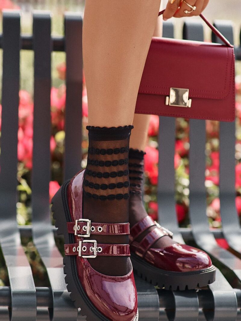 Półbuty Model Terione L2856 Burgund - Step in style - obrazek 2