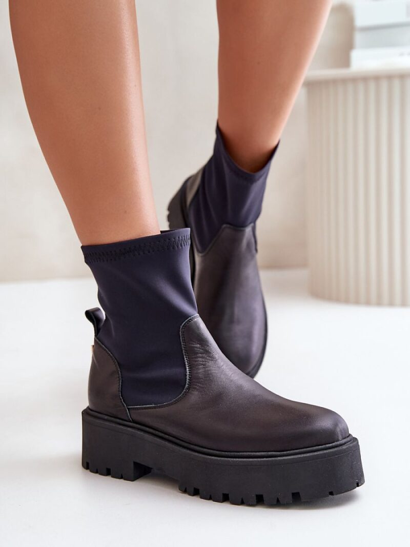 Botki Model Zazoo 2947 Black - Step in style