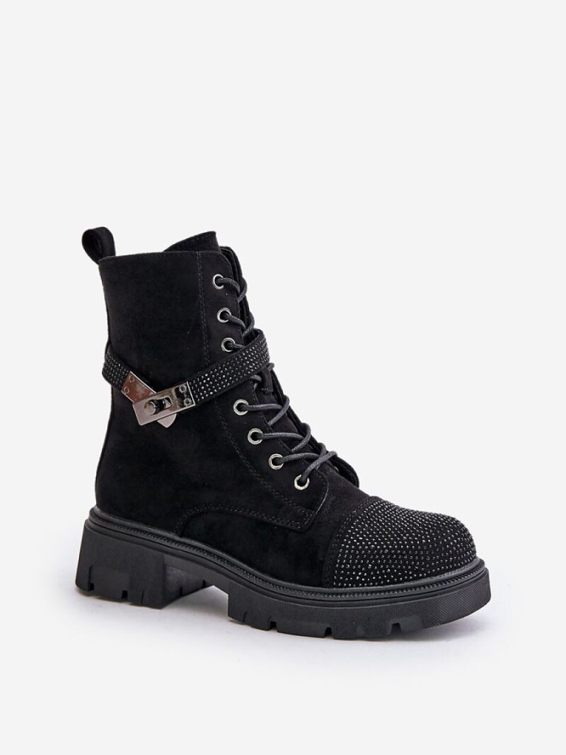 Workery Model S.Barski HY42-281 Black - Step in style - obrazek 2
