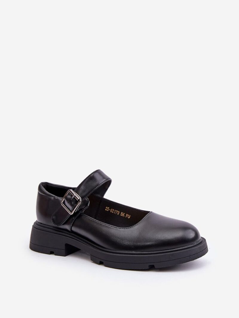 Półbuty Model Vinceza 62179 Black Skóra - Step in style - obrazek 2