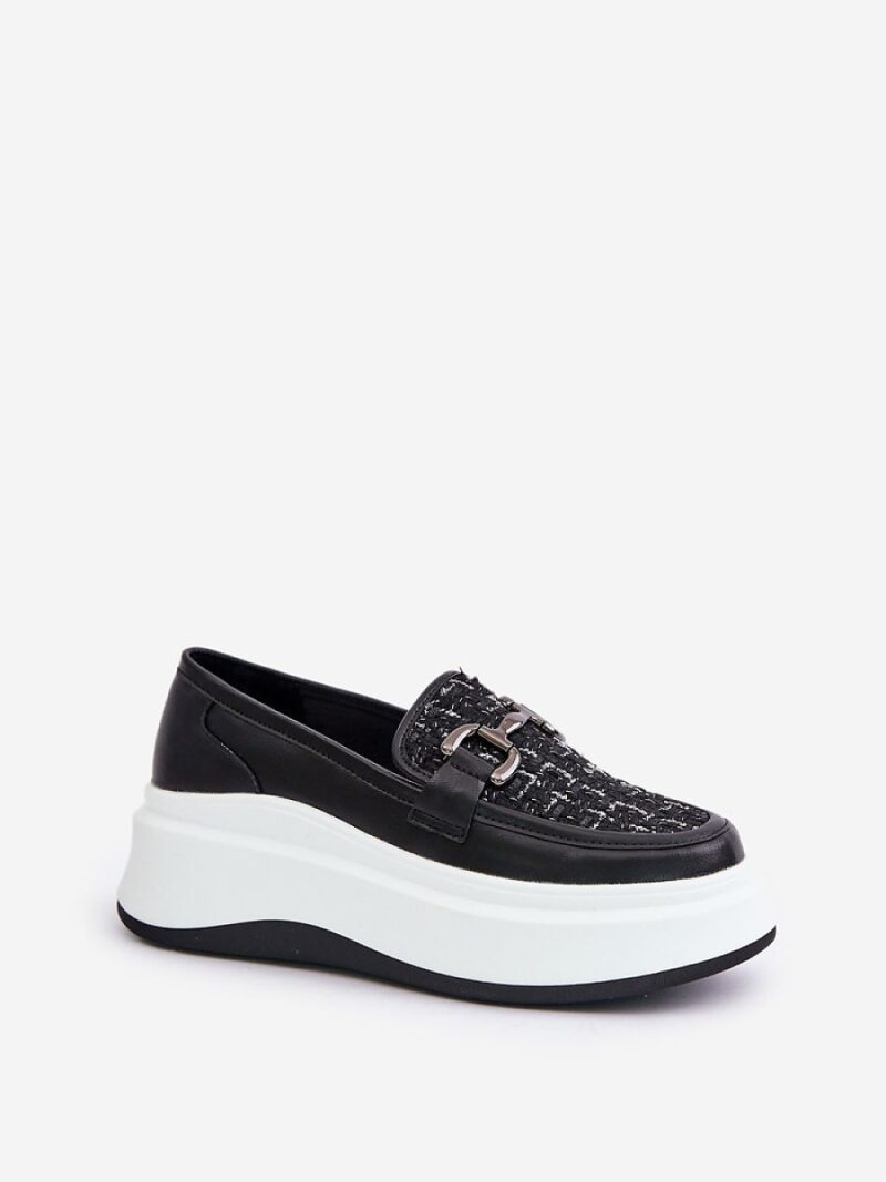 Mokasyny Model Vinceza 89105 Black - Step in style - obrazek 2