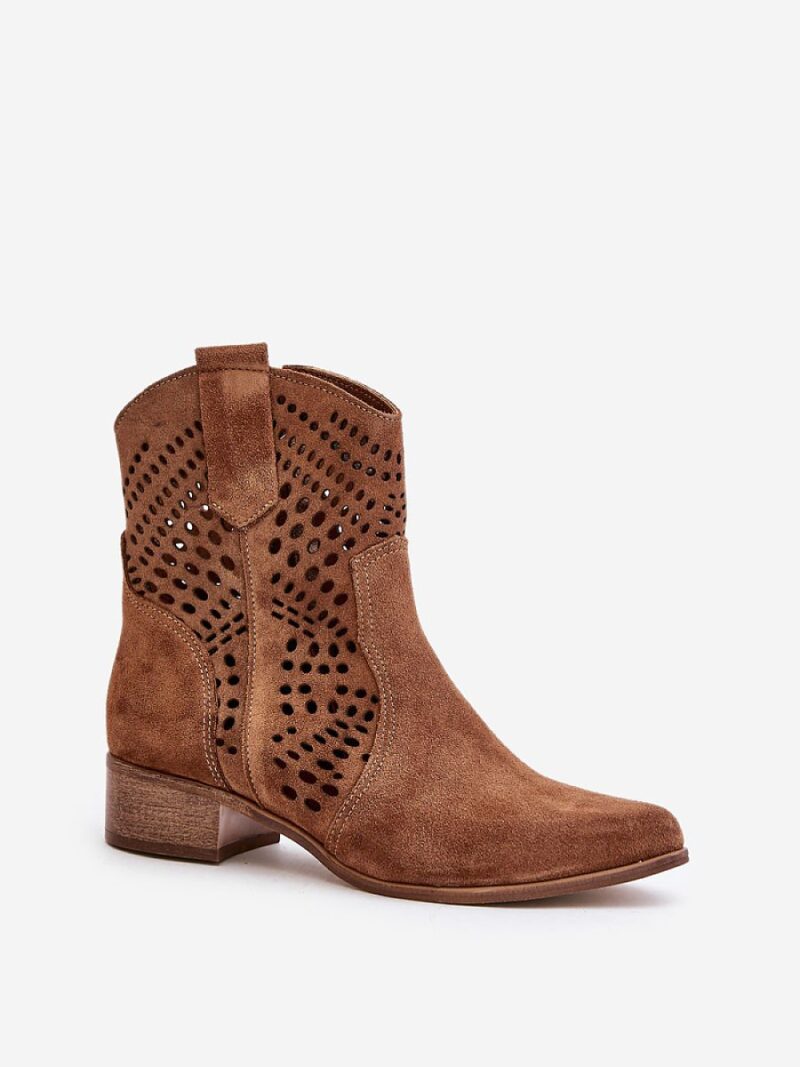 Botki Model Lewski 3305/2 Brown - Step in style - obrazek 2