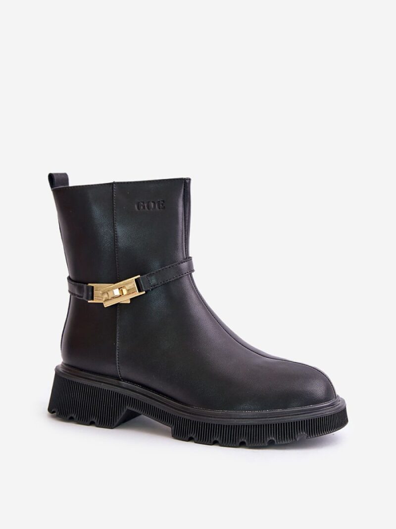 Botki Model Goe OO2N4150 Black - Step in style - obrazek 2
