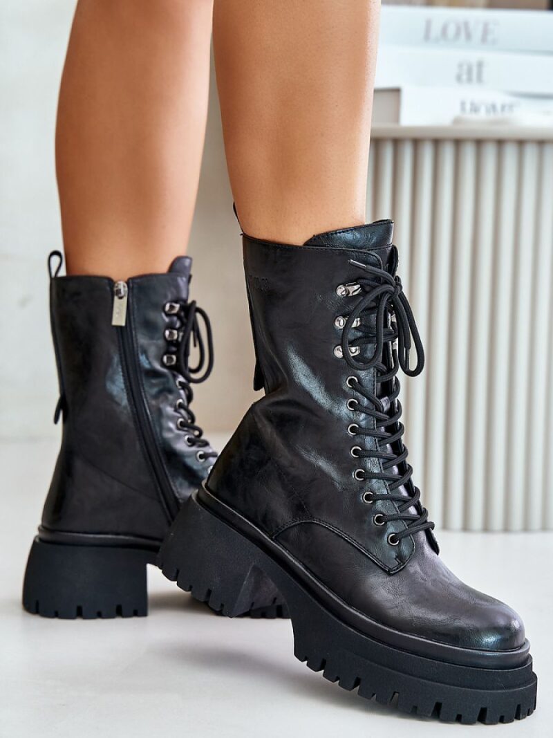 Workery Model Goe OO2N4121 Black - Step in style - obrazek 3