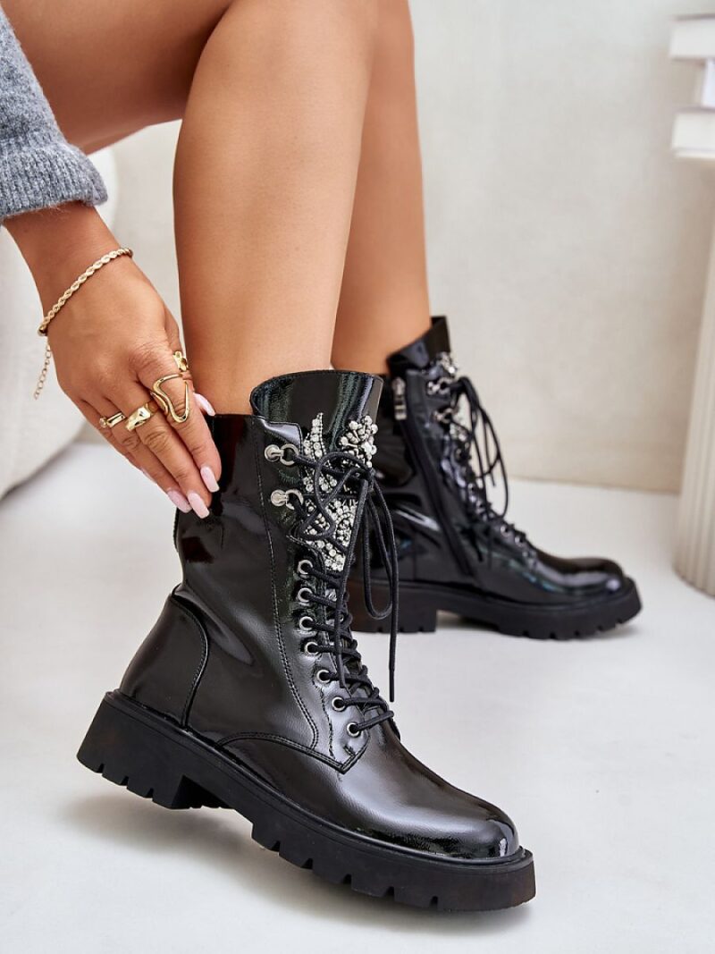 Workery Model DA MR880-080 Black Lakier - Step in style - obrazek 3
