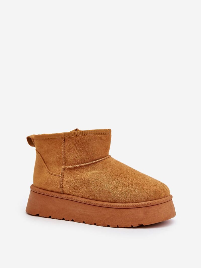Śniegowce Model Saldren 24BT26-7368 Camel - Step in style - obrazek 2