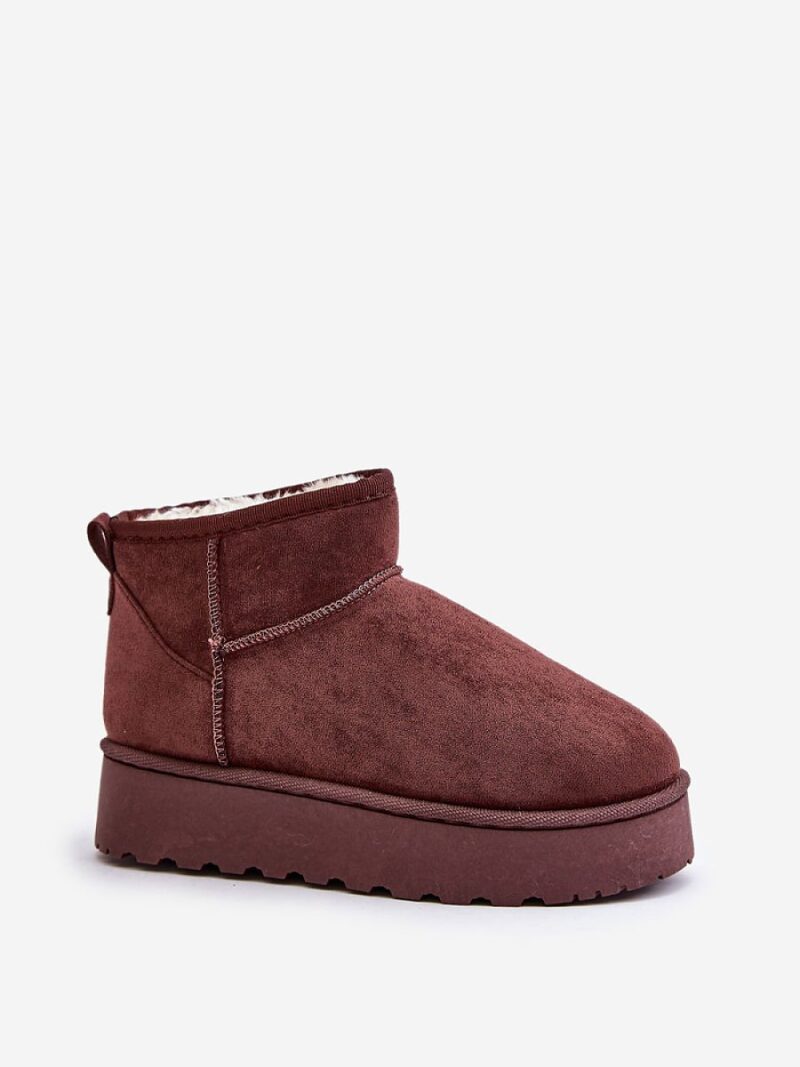 Śniegowce Model Xamella 20216-4H Dark Brown - Step in style - obrazek 2