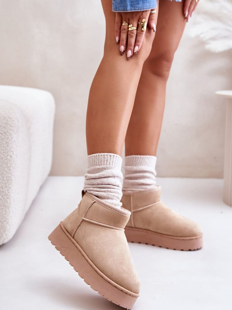 Śniegowce Model Xamella 20216-4C Beige - Step in style