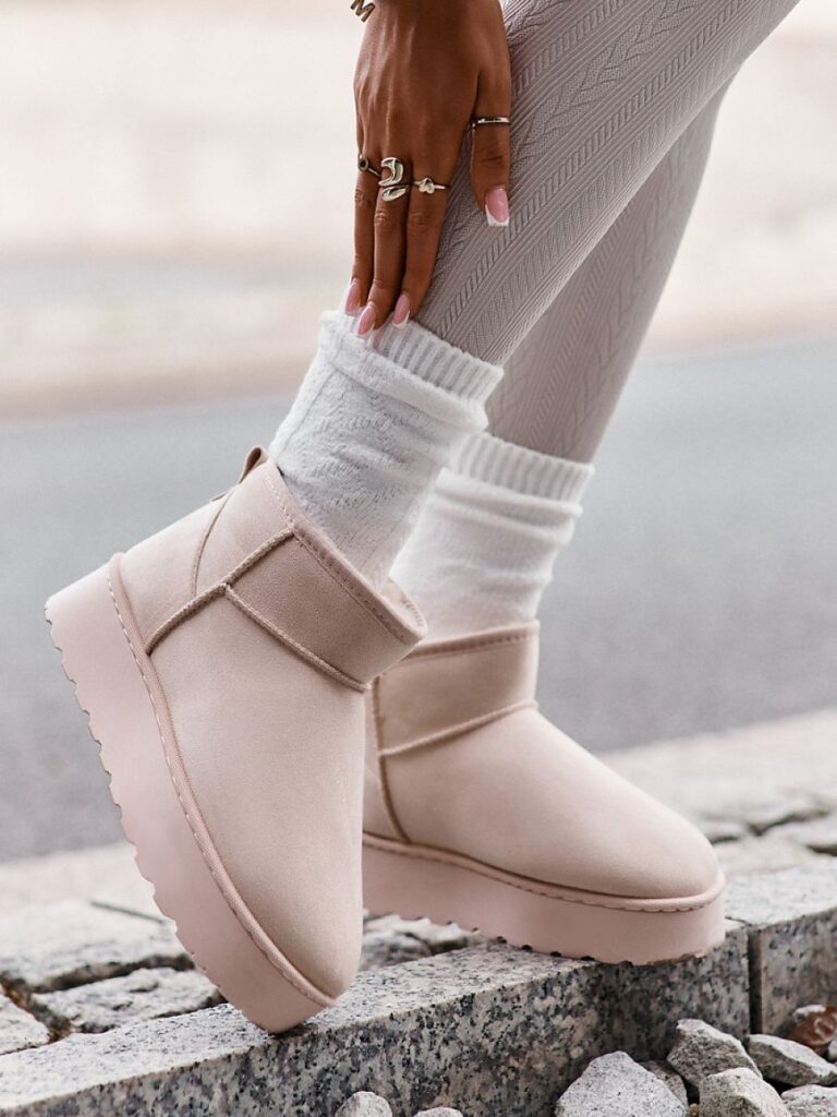 Śniegowce Model Xamella 20216-4F Light Beige - Step in style