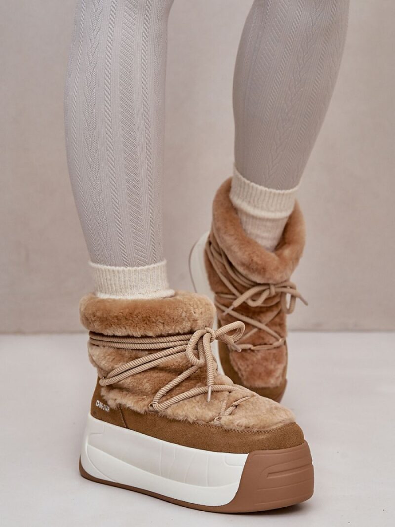 Śniegowce Model Big Star OO274A207 Brown - Step in style